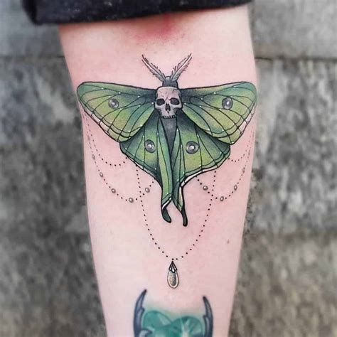 what does a luna moth tattoo mean|100 Luna Moth Tattoos: Meaning, Designs and Styles